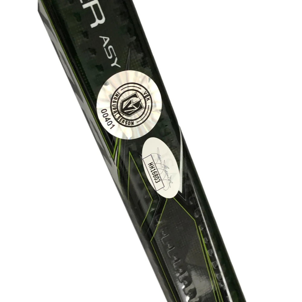 David Perron Autographed Vegas Golden Knights Game Used Hockey Stick with COA & JSA Authentication - Perfect for NHL Fans, Collectors & Memorabilia Displays
