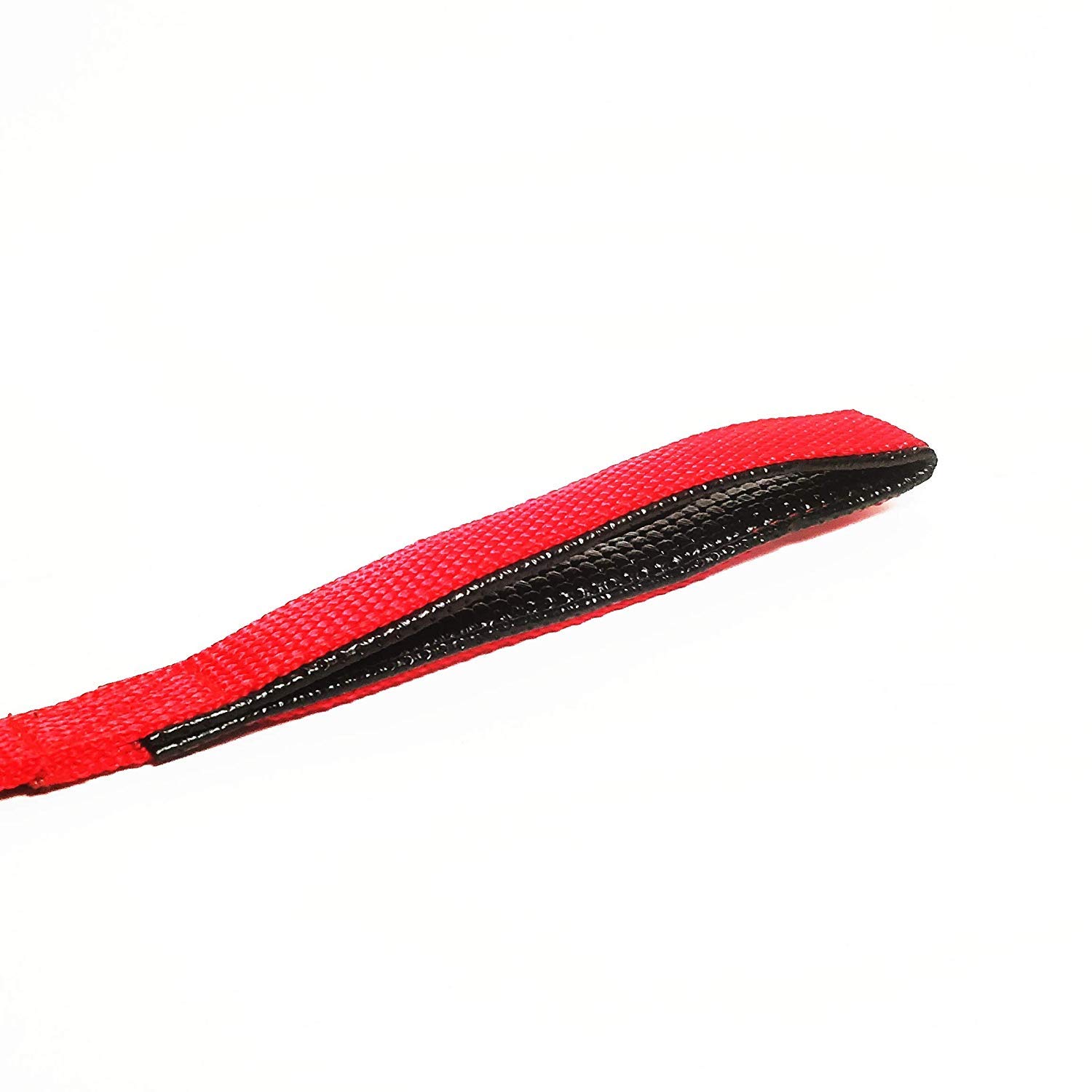 PSK PET MART 10ft Heavy Duty Nylon Dog Leash - Strong Training Leash for Large Dogs, Reflective Stitching, Durable Red Color - Perfect for Walking, Running, Hiking & Outdoor Adventures