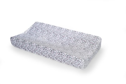 Carter's Soft Velour Baby Changing Pad Cover - Pink Cheetah Print | Waterproof & Washable | Nursery Essentials for Diaper Changing Station | Perfect for Newborns & Toddlers
