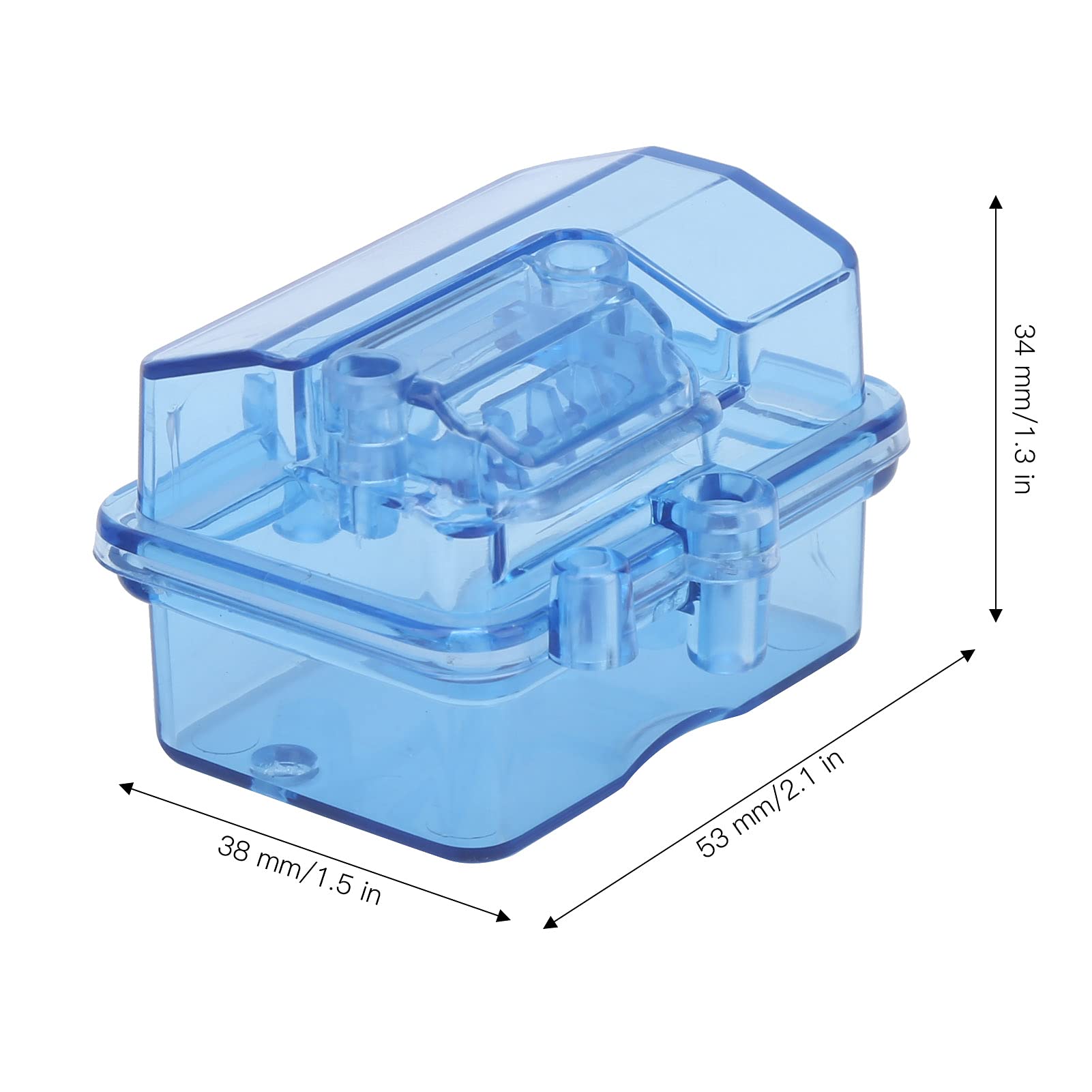 2PCS Waterproof RC Receiver Box Set, Durable Radio Receiver Protector Case for RC Cars, Boats - Ideal for Off-Road Racing, Marine RC Models & Harsh Weather Protection