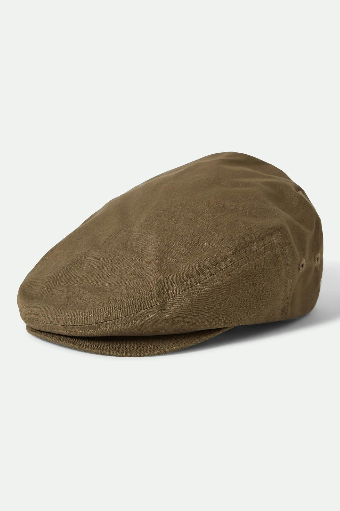 Stylish Hooligan Lightweight Flat Cap - Ivy Green Ripstop Fabric for Men | Perfect for Outdoor Activities, Casual Wear & Fashion Accessories