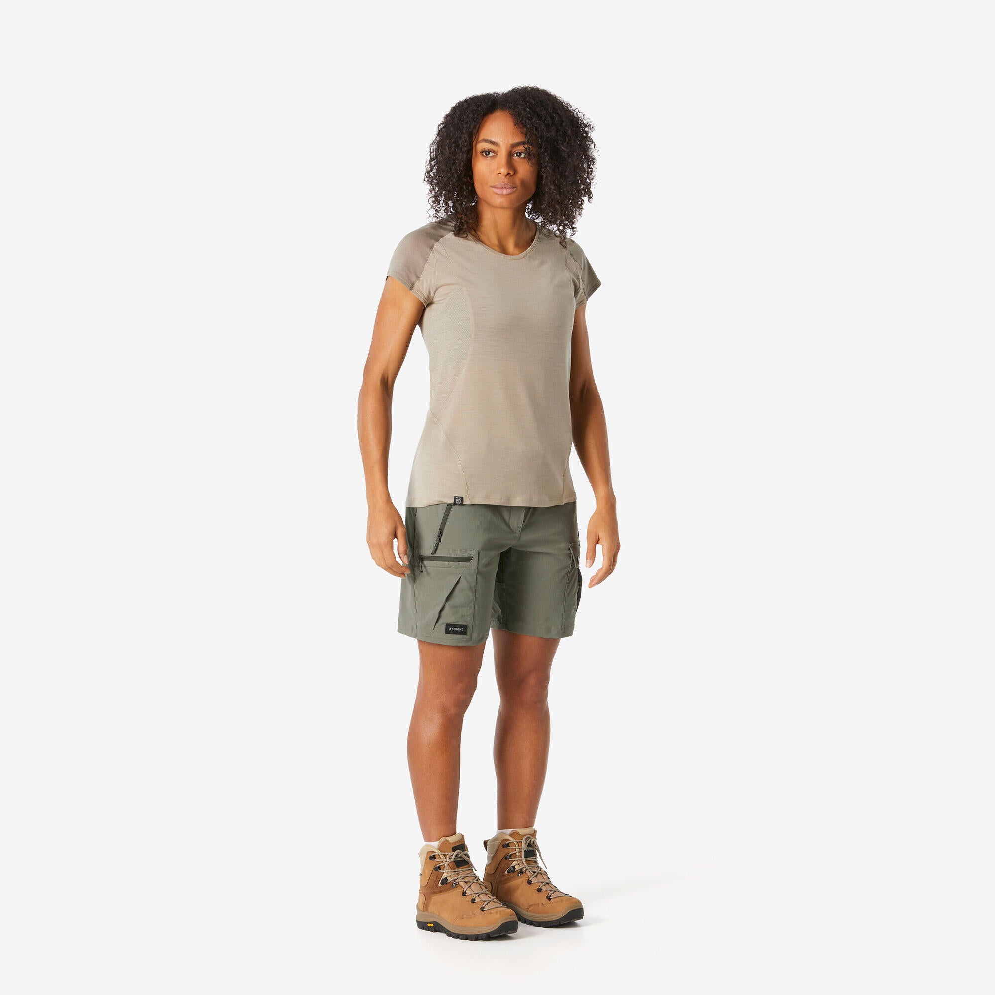 Simond Women's MT500 Hiking Shorts - Lightweight Quick-Dry Outdoor Shorts for Hiking, Camping & Trail Running - Perfect for Summer Adventures