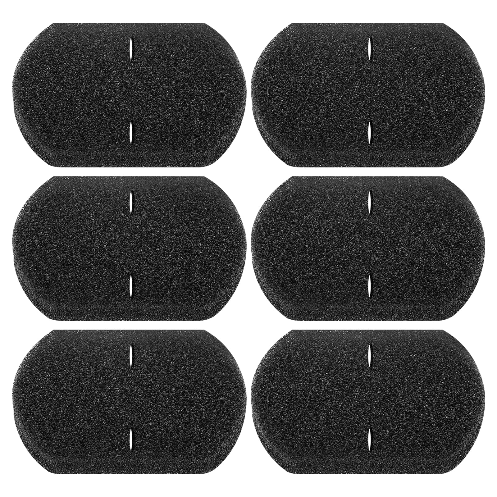 KEEPOW 2033 Vacuum Sponges Filter Replacement for Bissell Featherweight Stick Lightweight Bagless Vacuum 2033, 20331, 20333, 20336, 20339, 2033M (6-Pack) - Compatible with Pet Hair, Dust, Allergies - Perfect for Home, Office, Car Cleaning