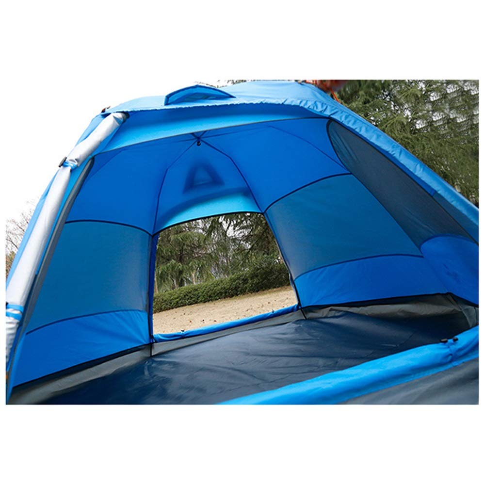 Waterproof 2-Person Camping Tent - Lightweight Outdoor Backpacking Tent for Hiking & Beach (Orange, One Size) | Perfect for Camping, Festivals & Emergency Shelter