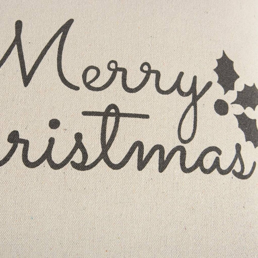 Festive Merry Christmas Pillow Cover - Holiday Home Decor for Sofa, Bed & Couch - Perfect for Christmas Decorations & Seasonal Home Styling