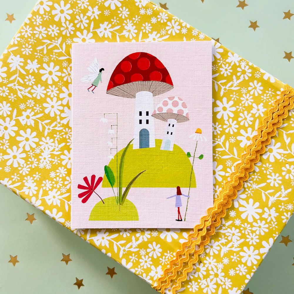 Enchanted Fairy Birthday Card - Magical Greeting Card for Girls, Women & Kids - Perfect for Birthday Wishes, Party Invitations & Special Occasions
