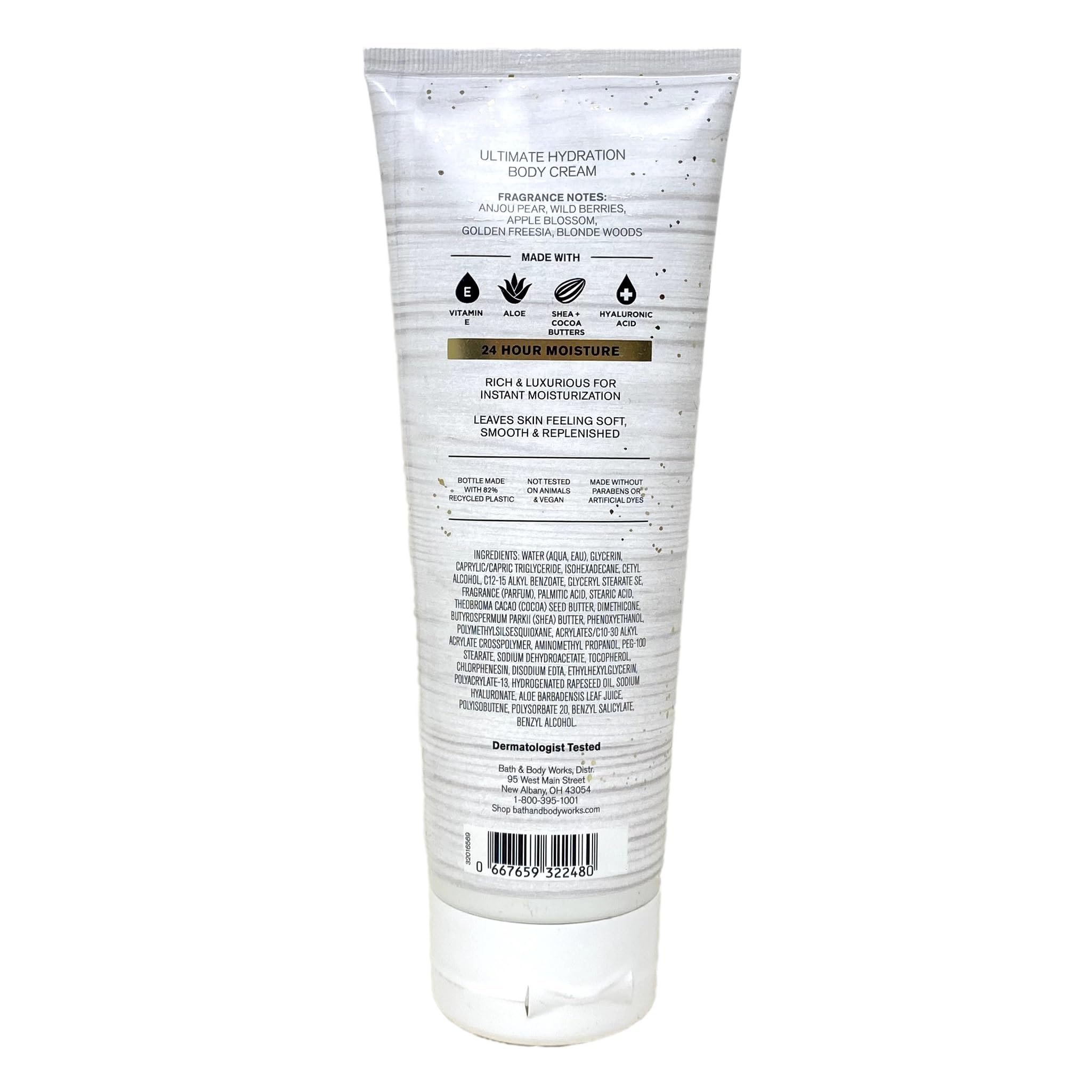 Bath & Body Works Body Cream & Body Wash Set - Full Size Moisturizing & Hydrating Skincare Duo for Dry Skin - Perfect for Daily Shower & Relaxing Bath Time