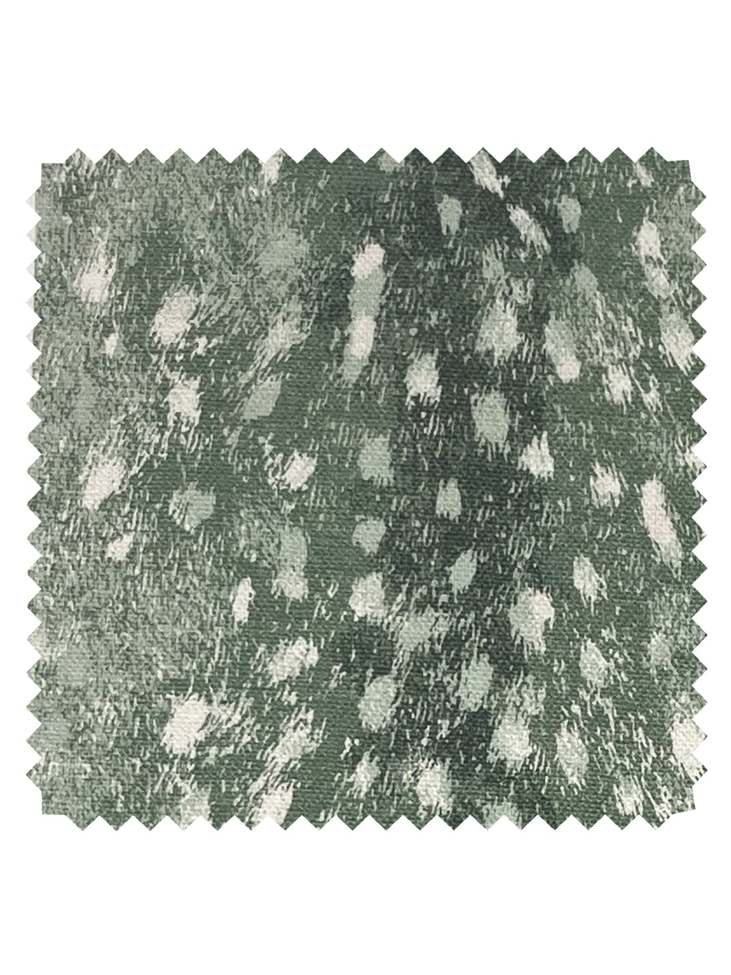 Nathan Turner Green Linen Fabric with Deer Print - Perfect for Home Decor, Upholstery, and DIY Sewing Projects