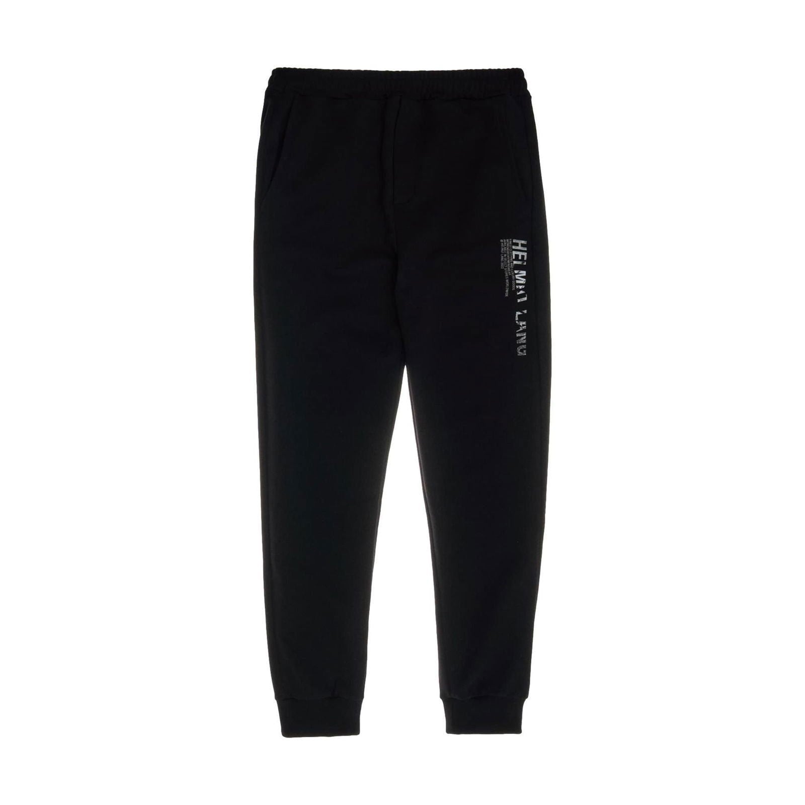 HELMUT LANG Crumple Logo Jogger Pants for Men - Stylish Comfortable Lounge & Streetwear Sweatpants - Perfect for Casual Wear, Gym, and Travel