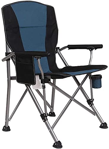 Portable Folding Camping Chair with Cup Holder - Lightweight Outdoor Armchair for Picnic, Beach, Fishing & Backyard Relaxation | Perfect for Camping, Travel & Outdoor Events