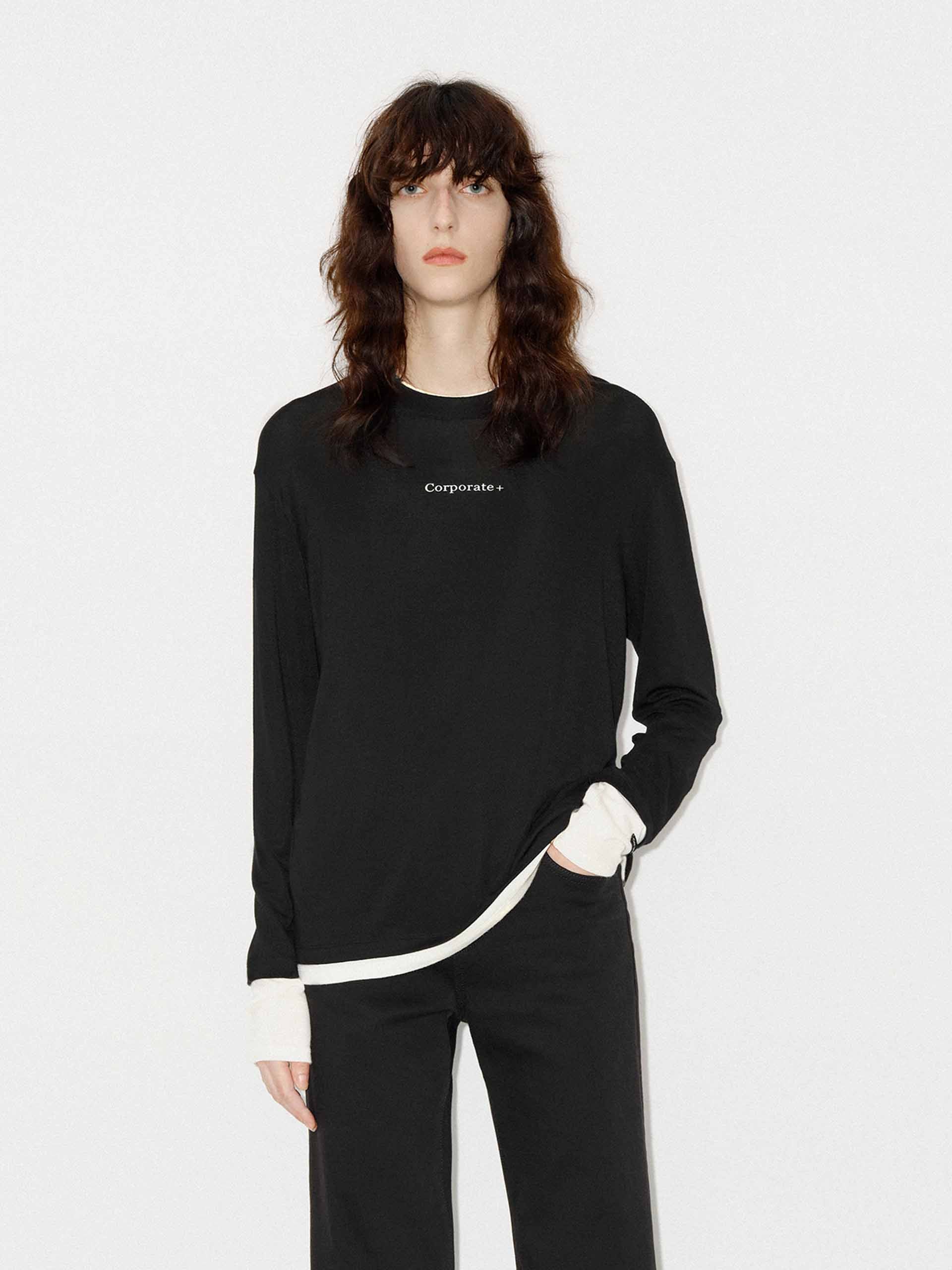 Stylish Contrast Detail Loose Top for Women - Trendy Casual Blouse for Everyday Wear | Perfect for Office, Date Night & Weekend Outfits