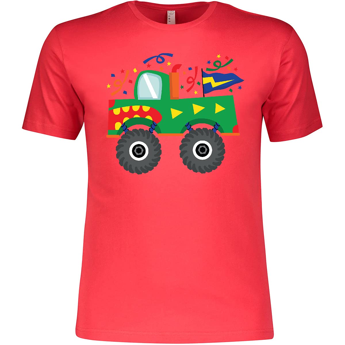 Inktastic Truck Birthday T-Shirt for Boys - Fun Kids Graphic Tee for Truck Lovers - Perfect for Birthday Parties, Playdates & Everyday Wear