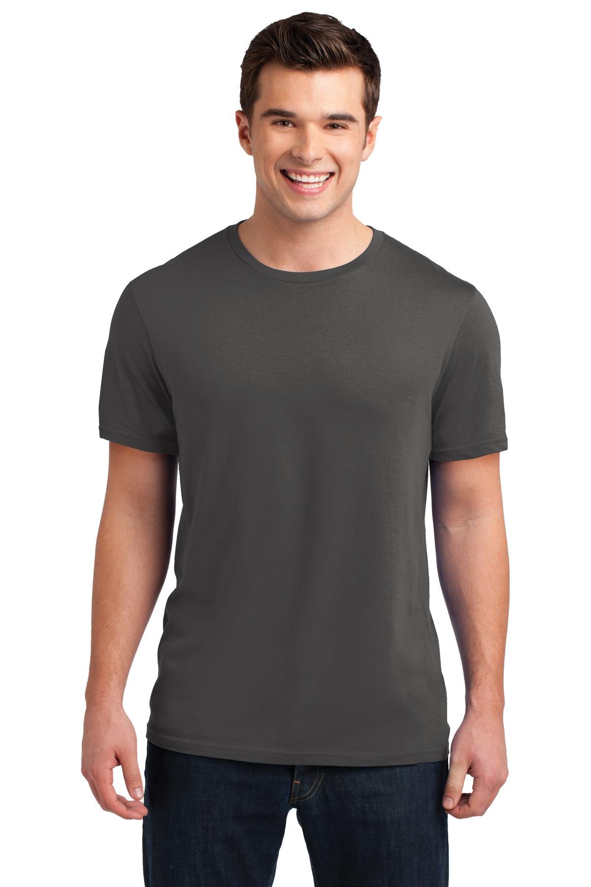Vintage Washed Crew Neck T-Shirt for Men - District Young DT4000 | Casual Streetwear & Everyday Comfort