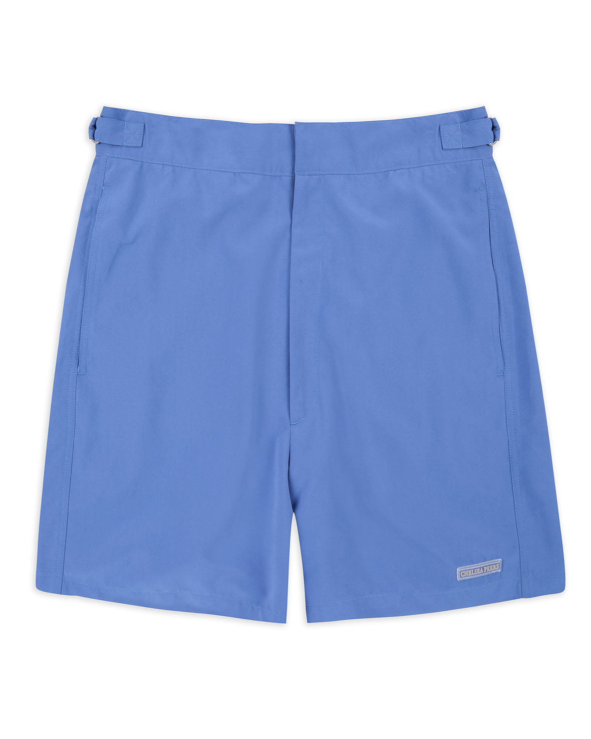 Men's Quick-Dry Chino Swim Shorts - Comfortable Blue Swim Trunks for Beach, Pool & Vacation