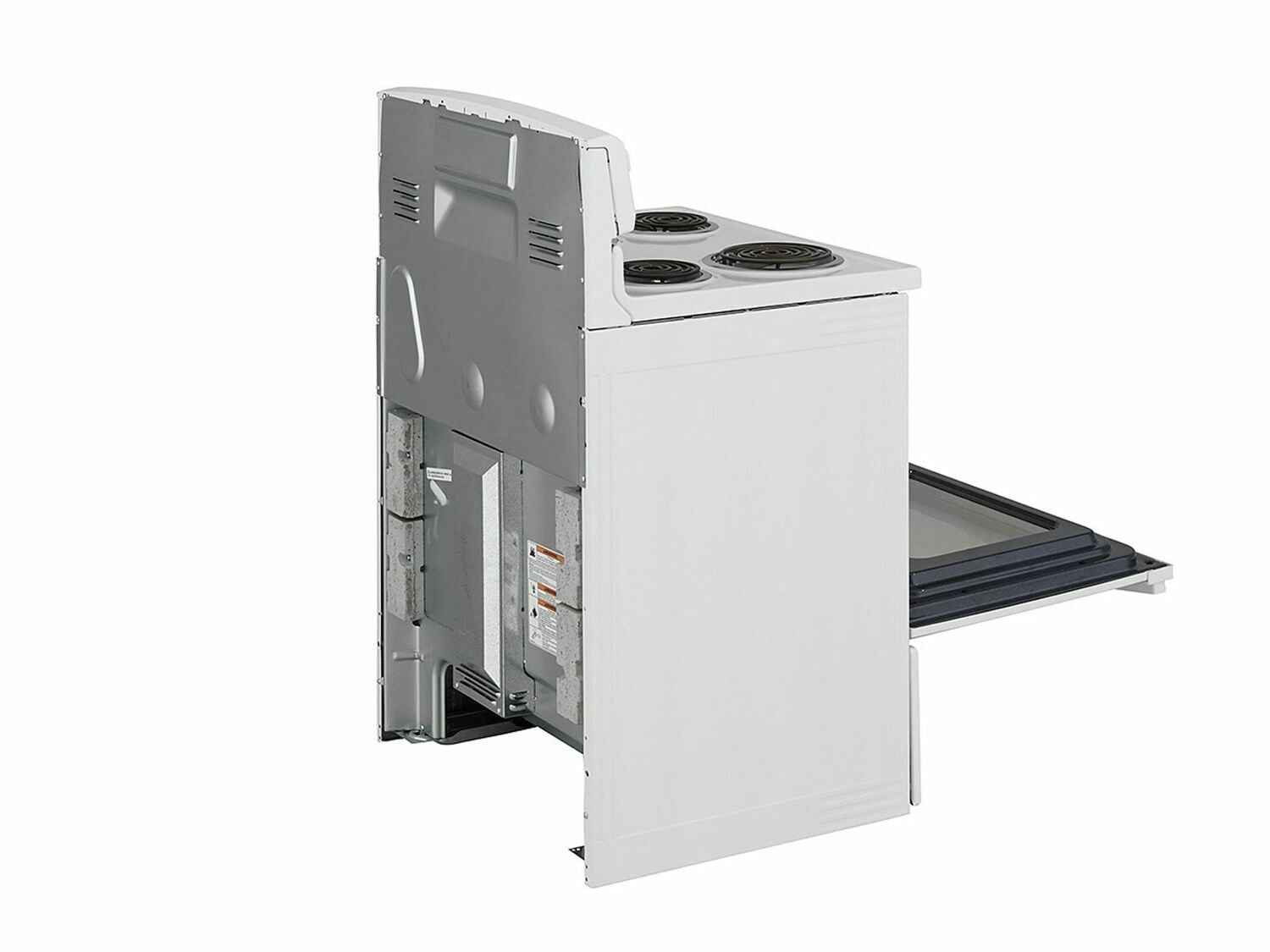 Amana ACR4503SFW 30 Inch White Electric Range with Self-Cleaning Option - Perfect for Modern Kitchens & Home Cooking