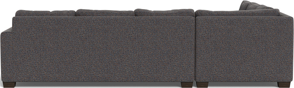 Track 121 Left Corner Sectional Sofa - Modern L-Shaped Couch for Living Room, Family Room & Home Theater - Comfortable Fabric Sectional with Chaise Lounge
