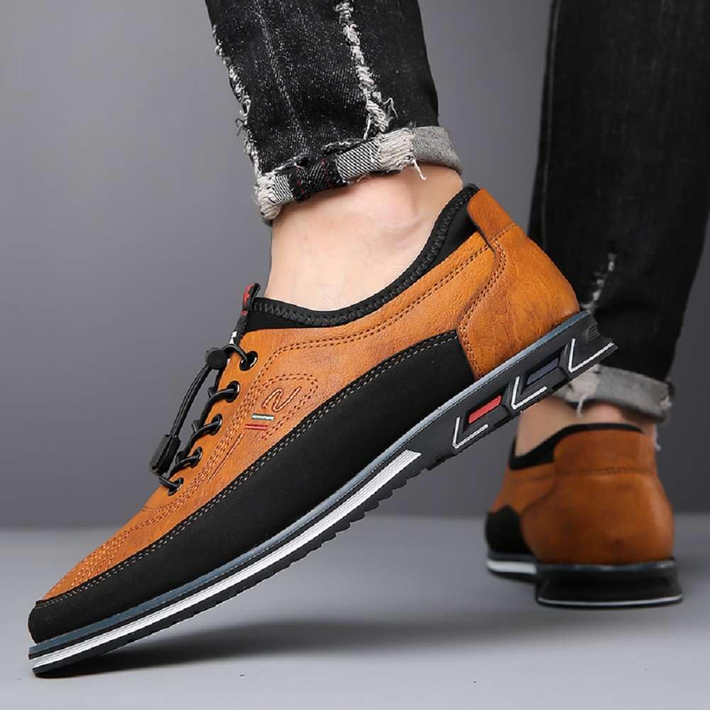 Men's Oxford Business Casual Shoes - Comfortable Loafers for Office, Dress & Driving - Perfect for Work, Business Meetings & Daily Commute
