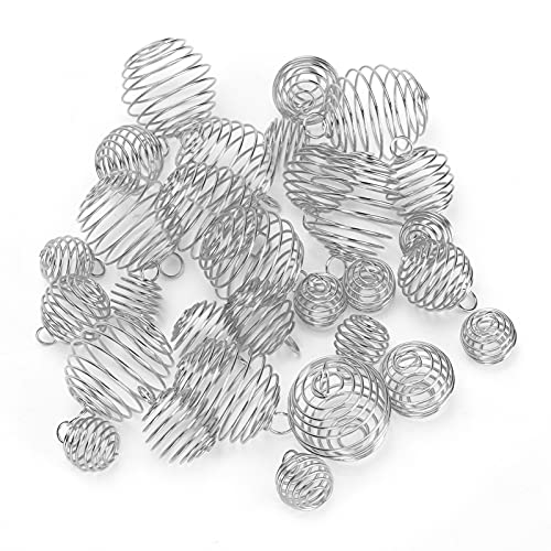 Durable Silver Hair Braid Rings - Professional Hair Clips for Braiding Tools, Portable Hair Accessories for Women & Girls | Perfect for Salon, Home Styling & Travel