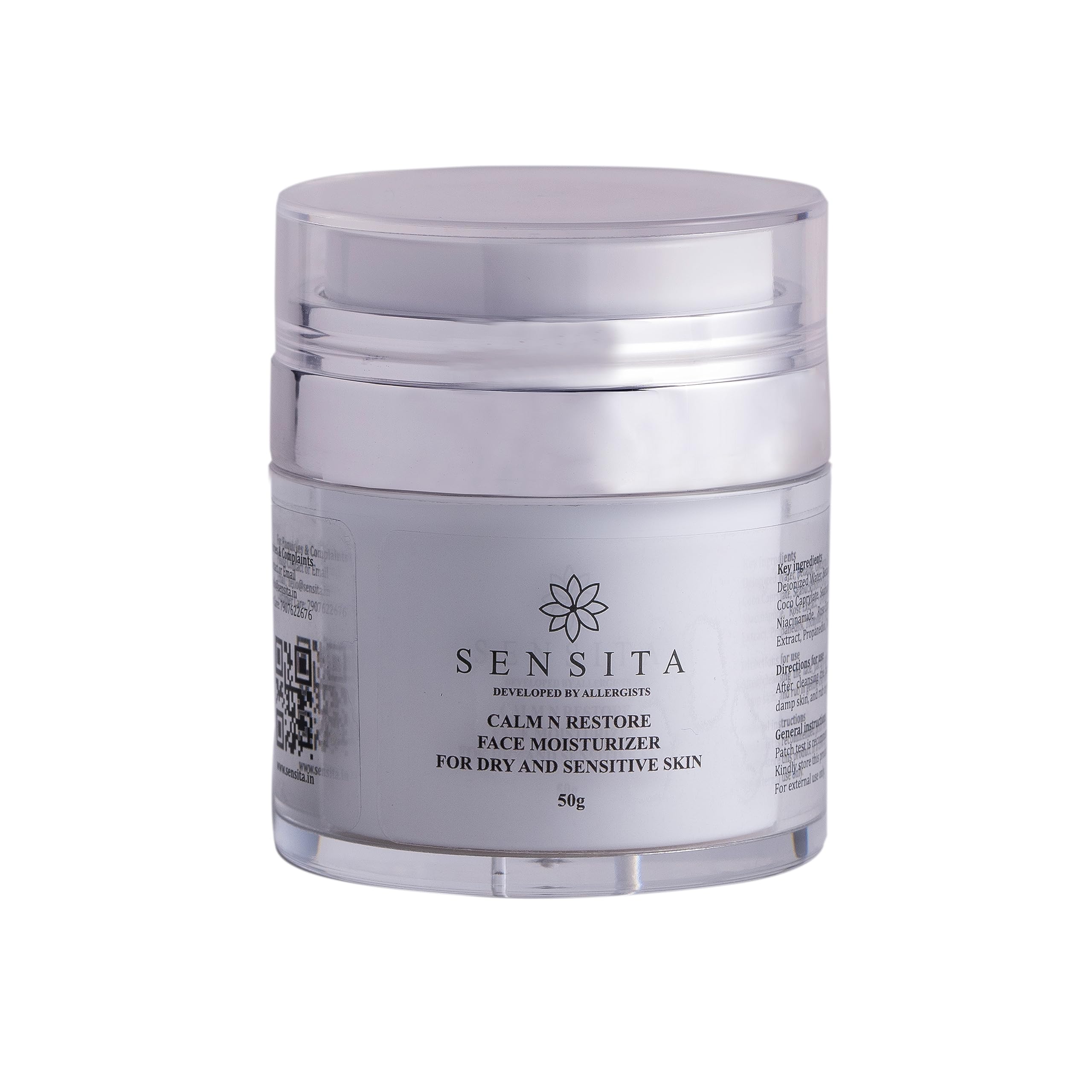 SENSITA Brightening Skincare Kit for Dry & Pigmented Skin - Vitamin C Collagen Serum, Hydrating Face Moisturizer, Blemish Correcting Serum & AHA Exfoliating Mask | Anti-Aging Treatment for Dark Spots & Uneven Skin Tone | Perfect for Nighttime Routine & Daily Glow Boost