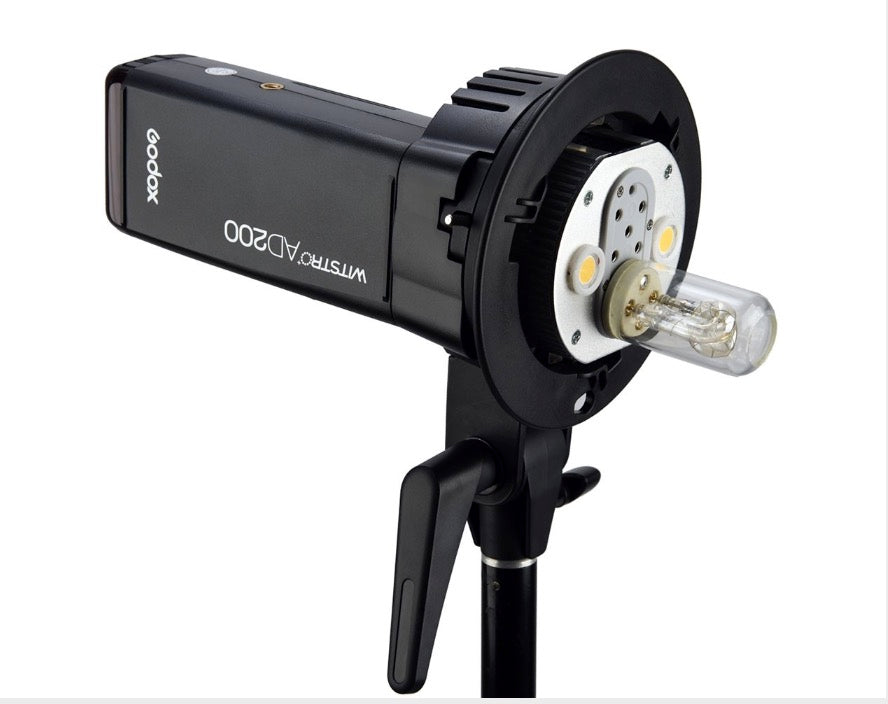 Godox AD200 Dual Power Flash Bracket - Professional Photography Lighting Accessory for Studio, Portrait & Outdoor Shooting