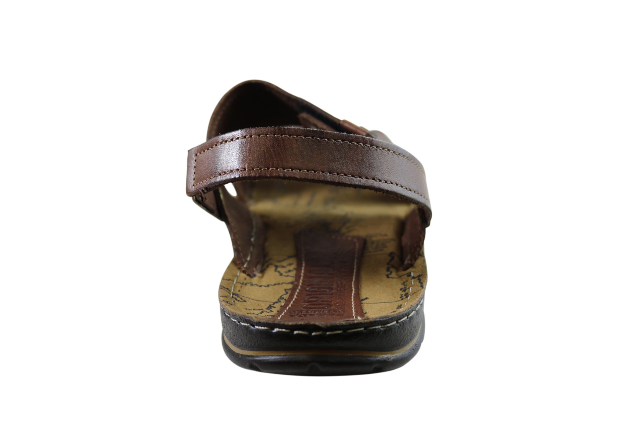 Premium Men's Leather Sandals - Handmade in Brazil - Comfortable & Durable for Beach, Travel & Casual Wear