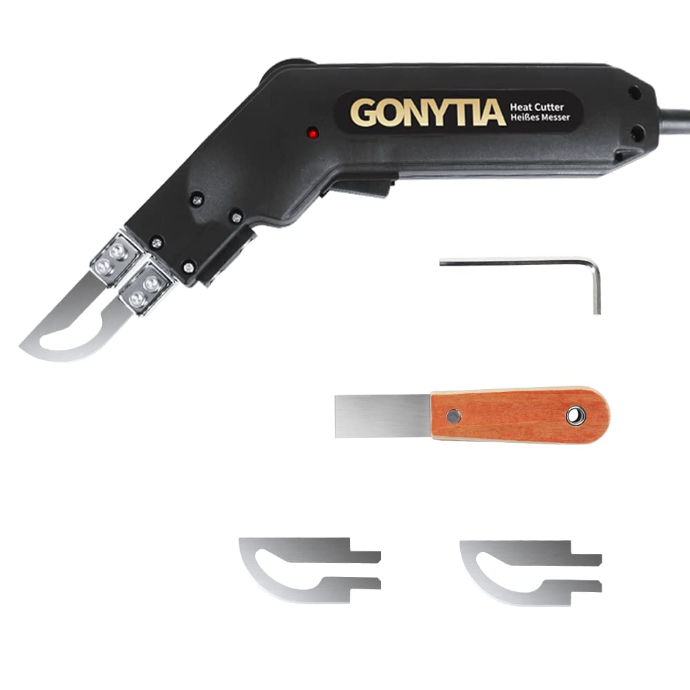 Electric Hot Knife Rope & Fabric Cutter Pro - GT-2 Heat Sealing Cutting Tool Kit for DIY, Camping, Marine & Craft Projects