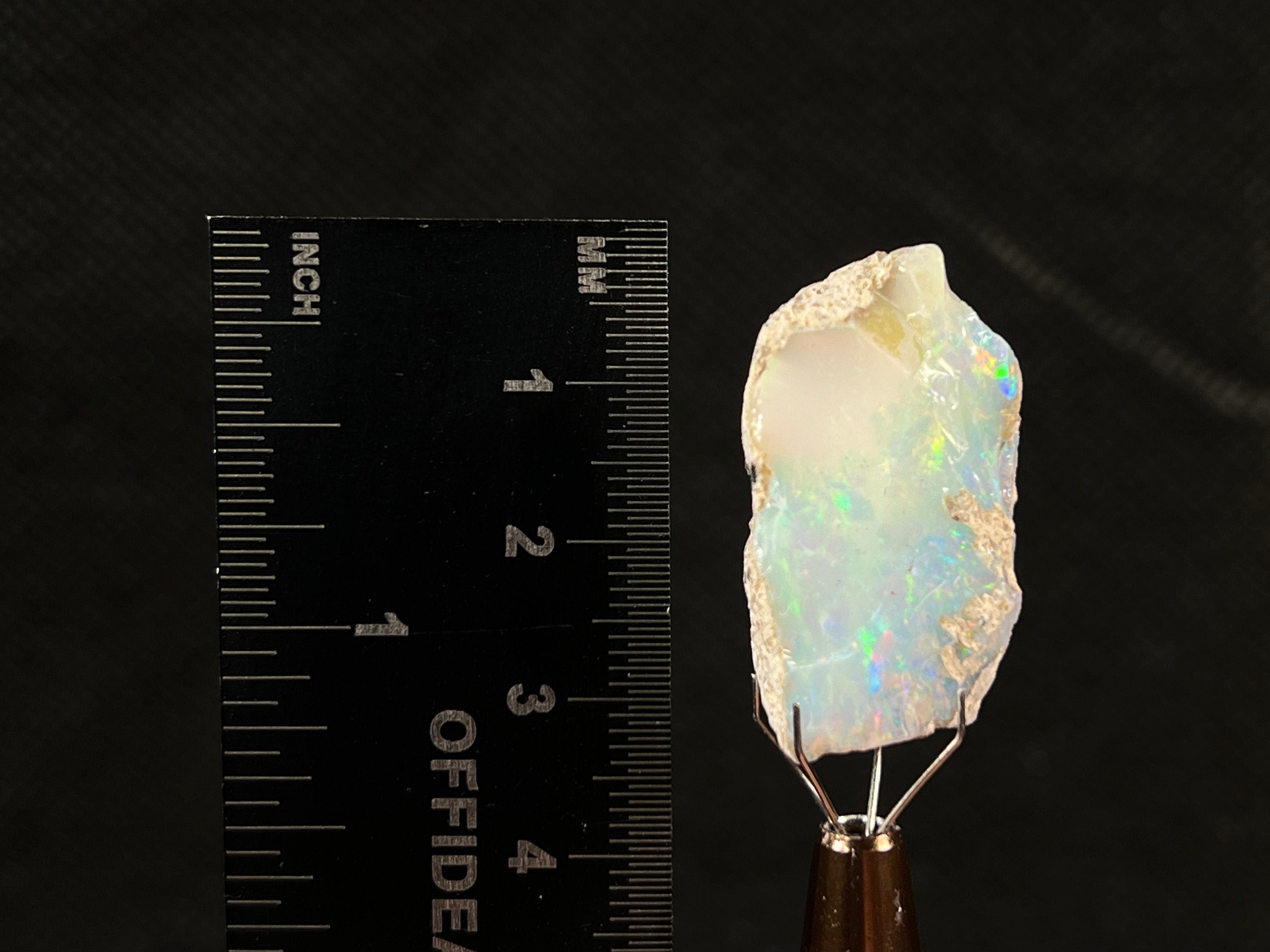 4A XL Welo Opal Raw Crystal - Certified Cutting Grade Opal Gemstone for Jewelry Making (49987) | Perfect for Handcrafted Rings, Necklaces & DIY Gemstone Projects