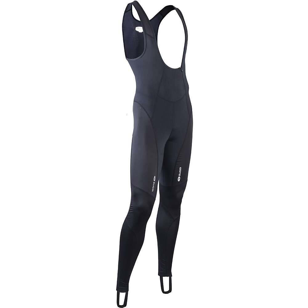 SUGOi Men's RS Subzero Bib Tights - Winter Cycling Thermal Pants for Cold Weather Training & Outdoor Sports