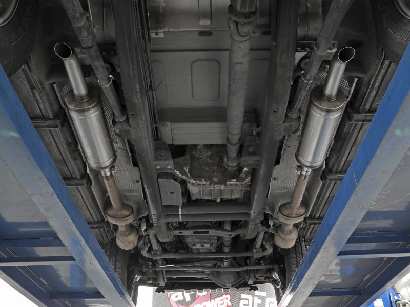 aFe 2008 Mercedes Benz G500 L6 3.0L Turbo (tt) Vulcan Series 2.5 Inch 304 Stainless Steel Cat-Back Exhaust System - Performance Upgrade for Off-Road & Street Driving