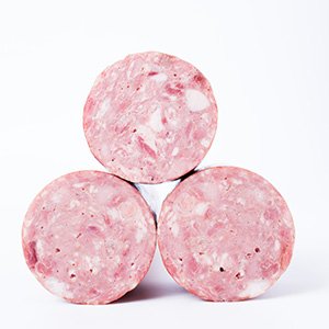 Fabrique Delices Gourmet Fully Cooked Garlic Sausage - 1.5 lb (Pack of 12) | Premium Pork Sausage with Fresh & Roasted Garlic | Perfect for Charcuterie Boards, Sandwiches & Holiday Meals