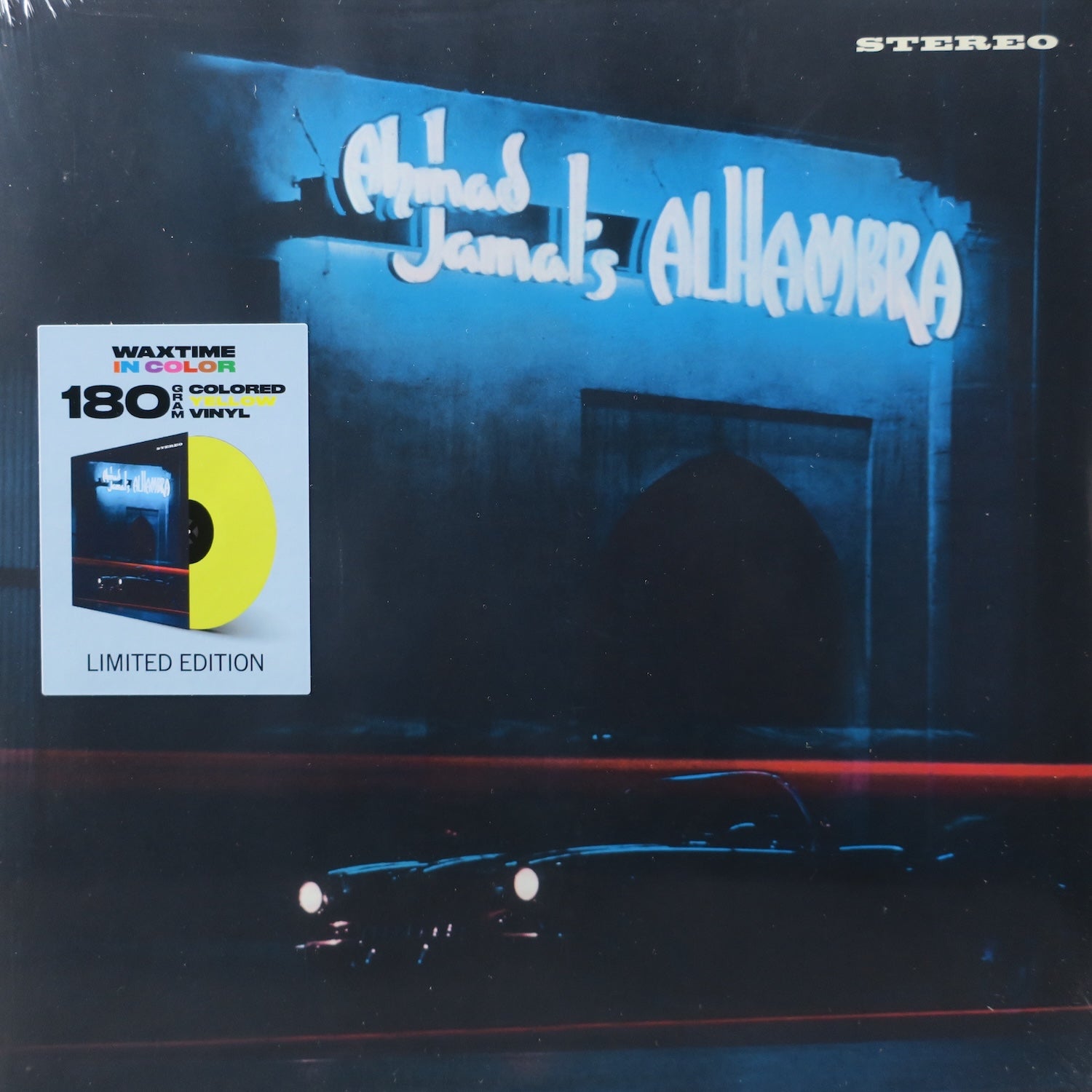 AHMAD JAMAL 'Alhambra' 180g Yellow Vinyl LP Record - Limited Edition Jazz Music for Audiophiles & Collectors - Perfect for Home Listening & Vinyl Enthusiasts