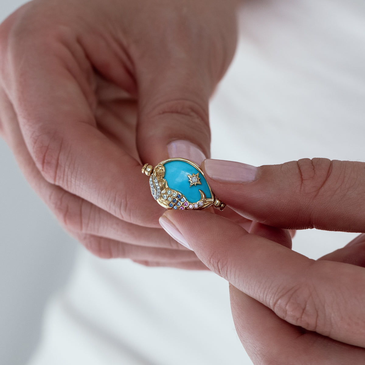 Trendy Lover Flip Ring - Adjustable & Reversible Fashion Jewelry for Women - Perfect for Valentine's Day, Anniversary & Romantic Gifts
