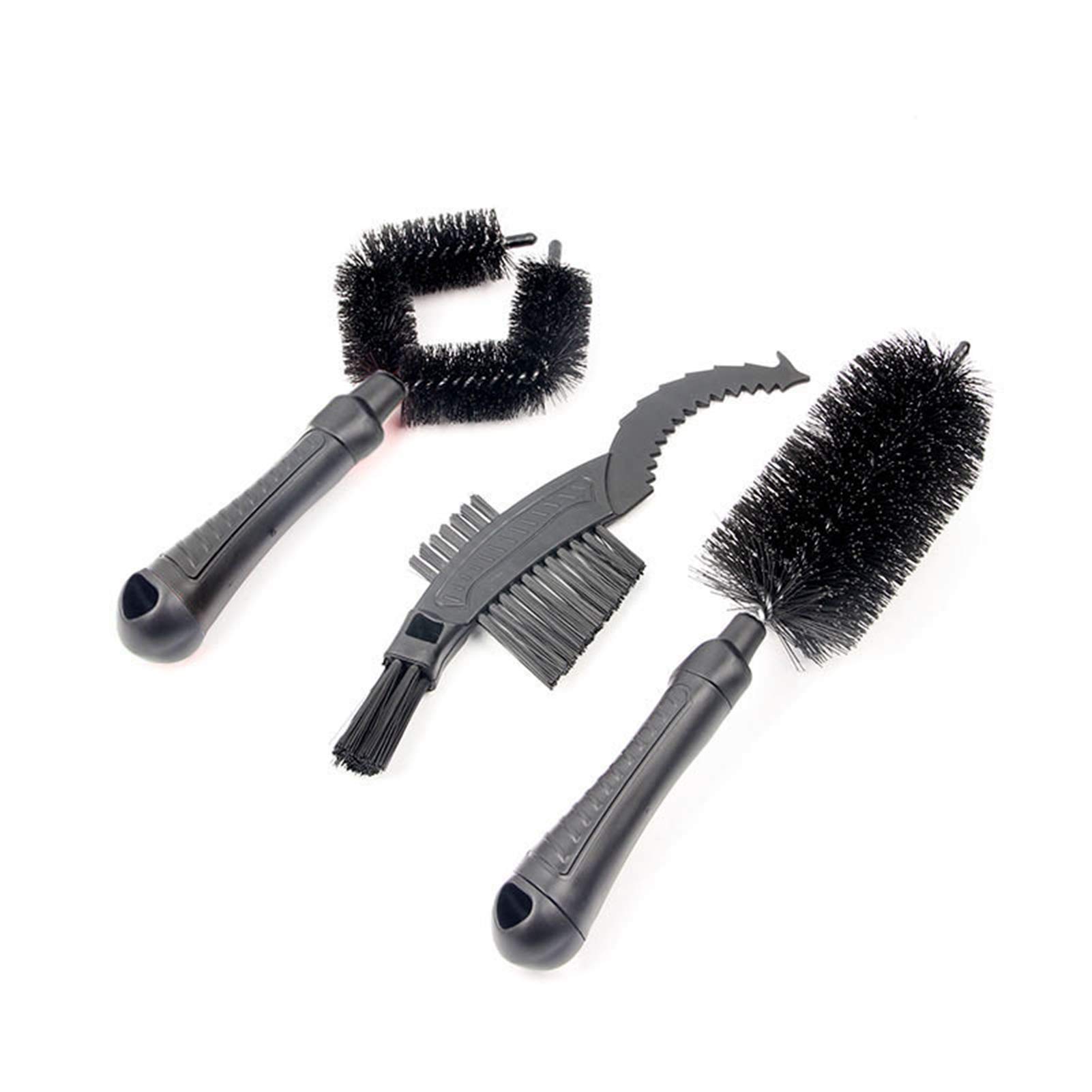 SONGBIRDTH 3-Piece Motorcycle & Bicycle Flywheel Cleaning Brush Set - Bike Maintenance & Repair Tools for Road Bikes & Mountain Bikes - Perfect for DIY Bike Cleaning & Tune-Ups