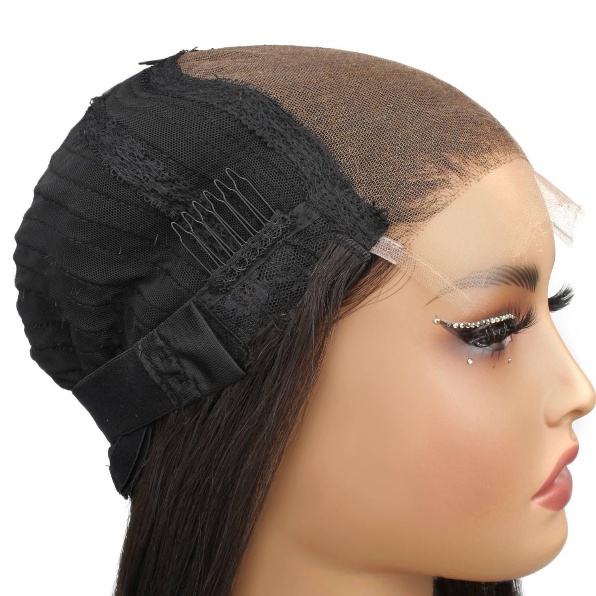 5x5 HD Lace Closure Bob Wig - 100% Human Hair, Pre-Plucked Hairline, Natural Black Color for African American Women - Perfect for Daily Wear, Parties & Special Occasions