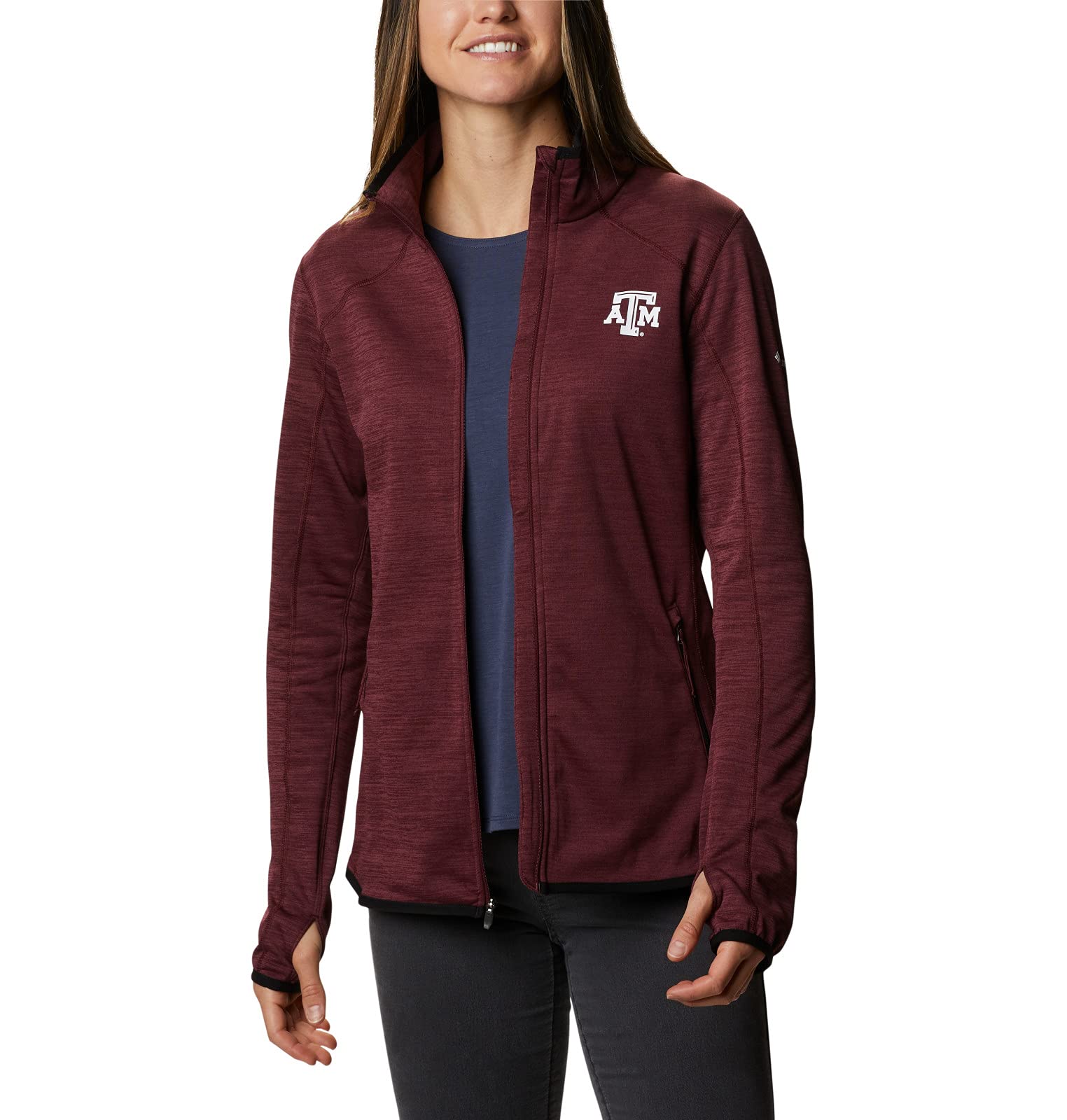 Columbia Women's CLG Sapphire Trail Fleece Jacket - Lightweight Hiking Fleece for Outdoor Adventures, Camping & Fall Layering