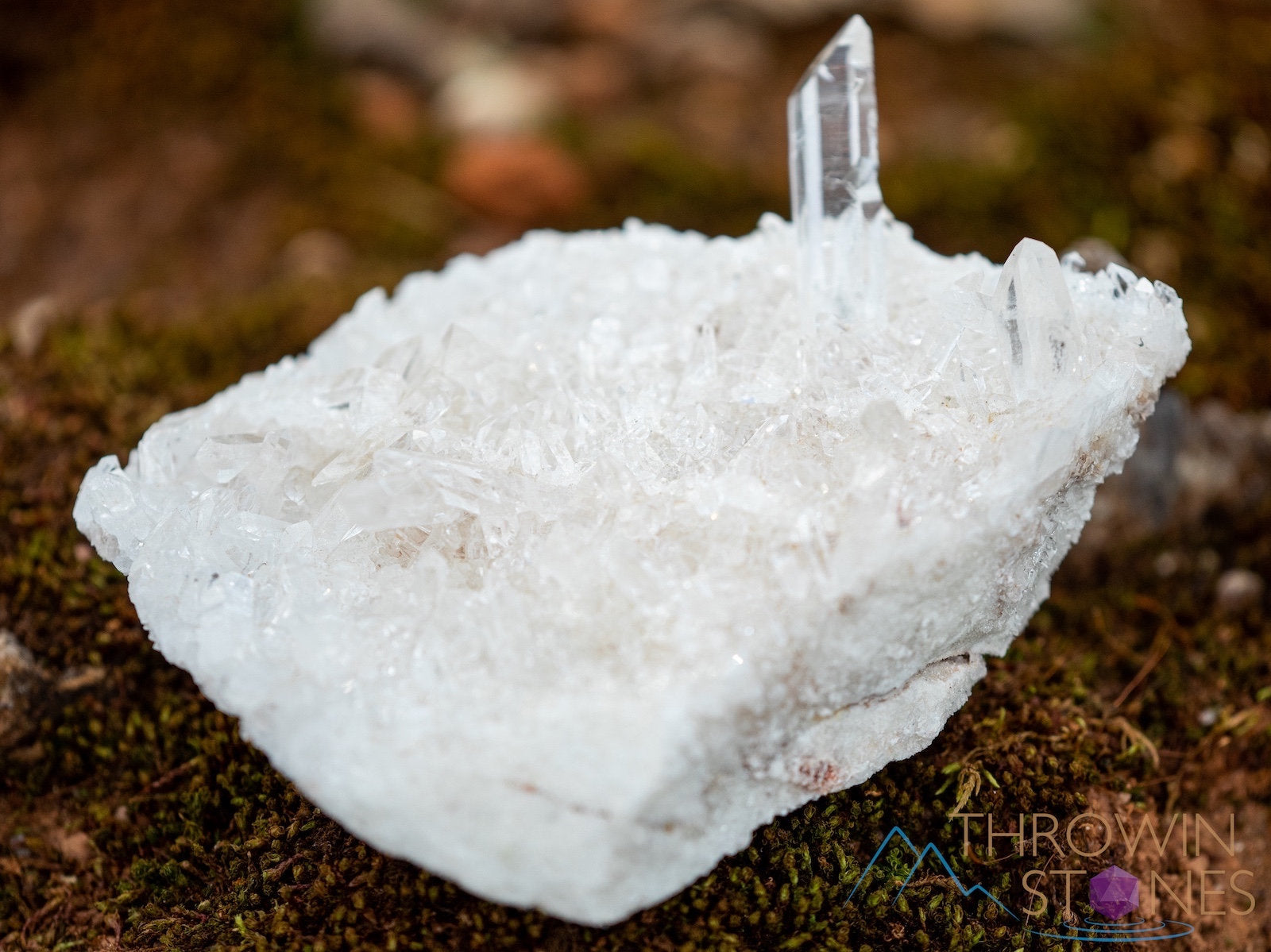 Natural Himalayan Quartz Crystal Cluster - Raw Healing Stones for Home Decor, Housewarming Gift & Spiritual Energy - Perfect for Meditation, Feng Shui & Positive Vibes