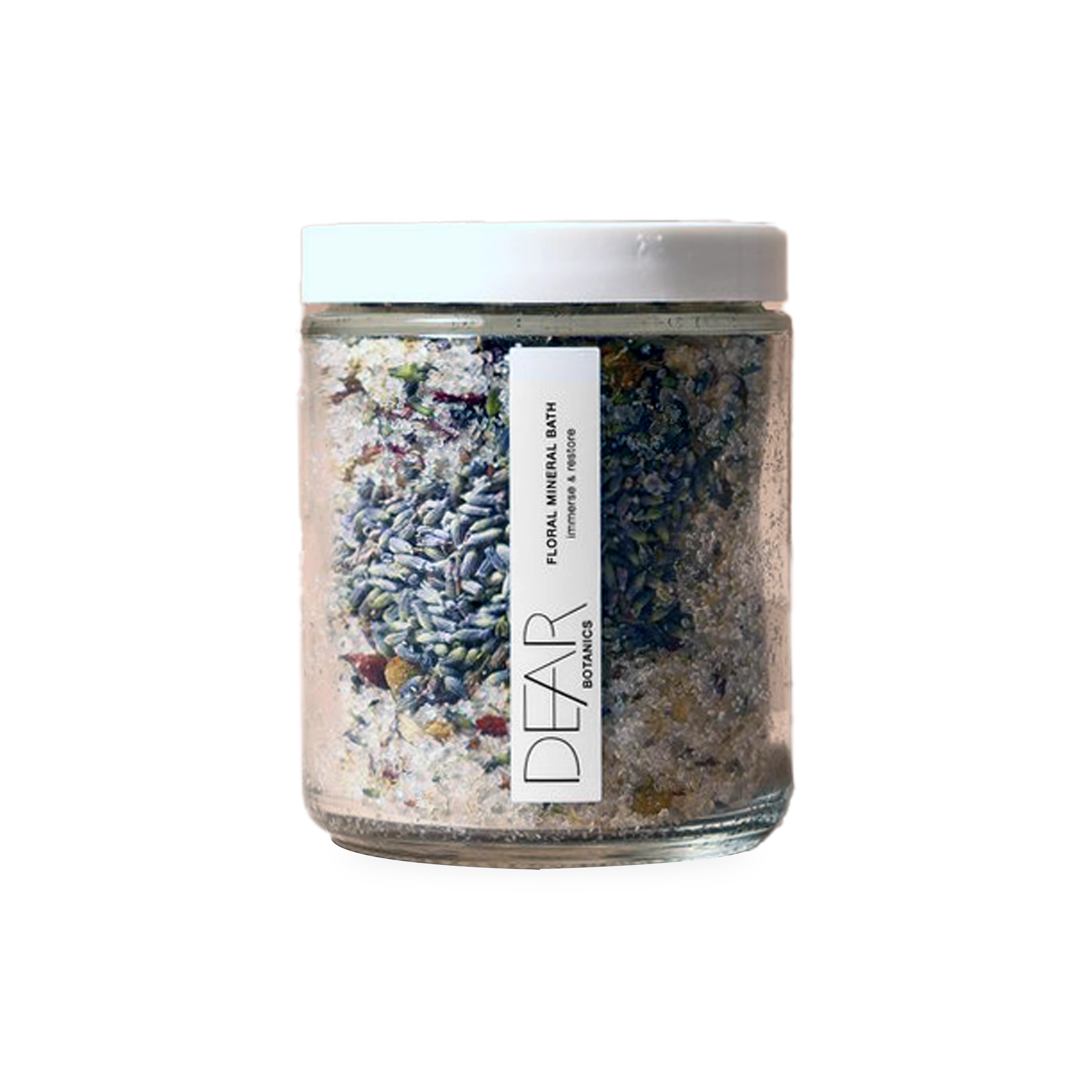 Dear Botanics Natural Epsom Salt Bath Soak for Relaxation & Muscle Relief - Perfect for Spa, Stress Relief & Self-Care at Home