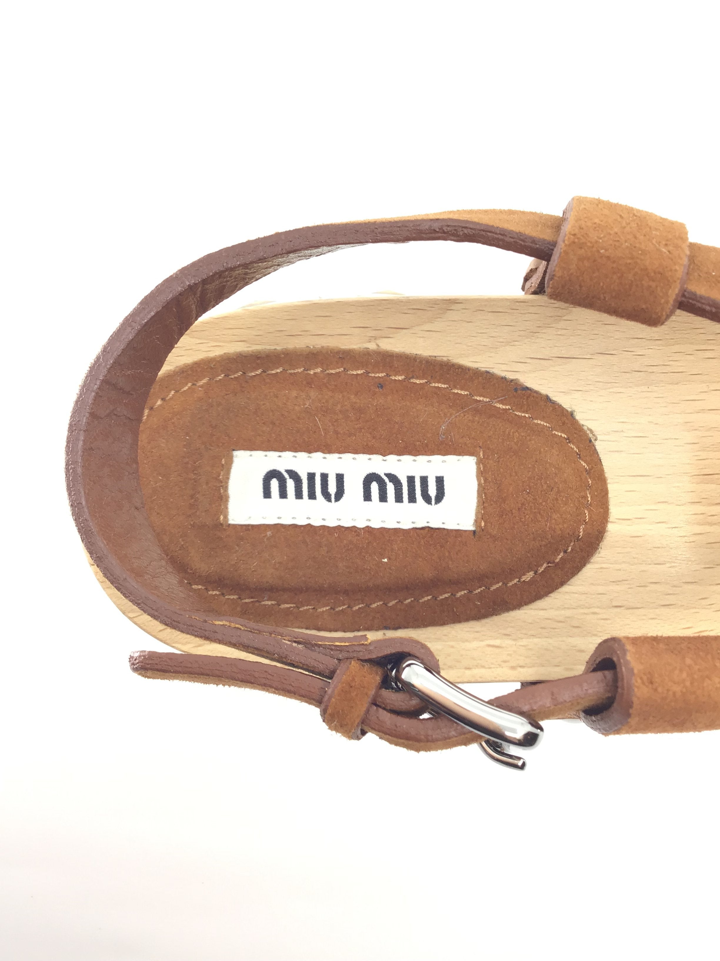 Miu Miu Women's Rhinestone Sandals - Sparkling Crystal Embellished Open-Toe Heels for Parties, Weddings & Special Occasions