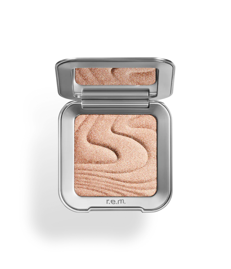 R.E.M. Beauty Interstellar Highlighter Topper - Luminous Face Glow for Cheekbones & Eyes | Perfect for Night Out & Photo Shoots