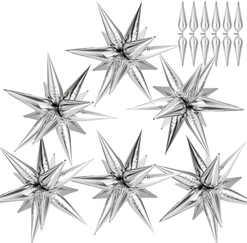 Silver Star Cones, 26 Inch