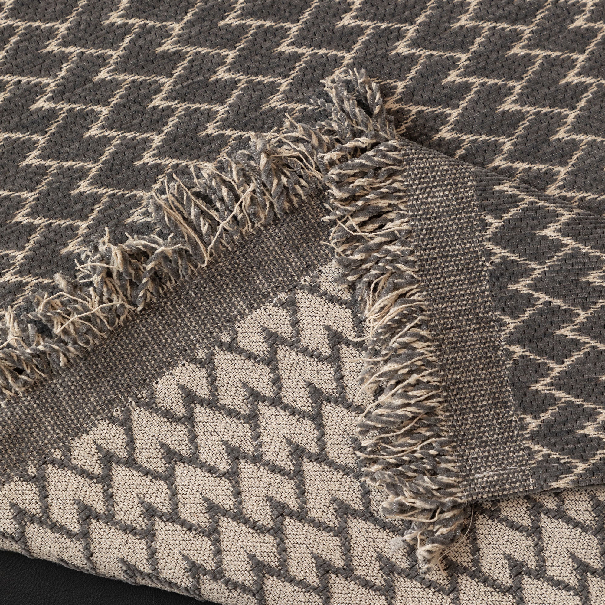 Urban Weave Pattern Plush Pet-Friendly Durable Sofa Cover - Premium Woven Machine Washable Minimalist Couch Protector for Living Room, Bedroom & Office Use
