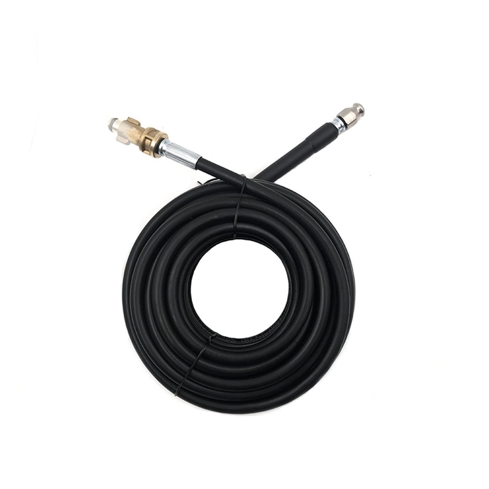 **ZUUSIRP 10/15/20M High Pressure Washer Hose - Heavy Duty Sewer Drain & Car Wash Extension Hose (Gold) - Perfect for Pressure Washing, Vehicle Cleaning & Drainage Solutions**