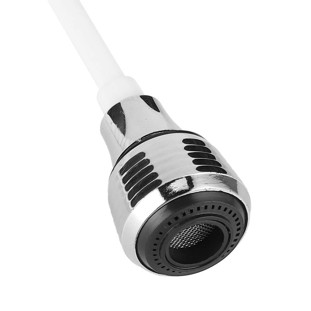 **TopinCN Sink Faucet Sprayer Attachment – Extendable Long Hose Kitchen Faucet Extender with Retractable Foaming Water Tap for Household Use (White) – Perfect for Washing Dishes, Fruits & Vegetables**