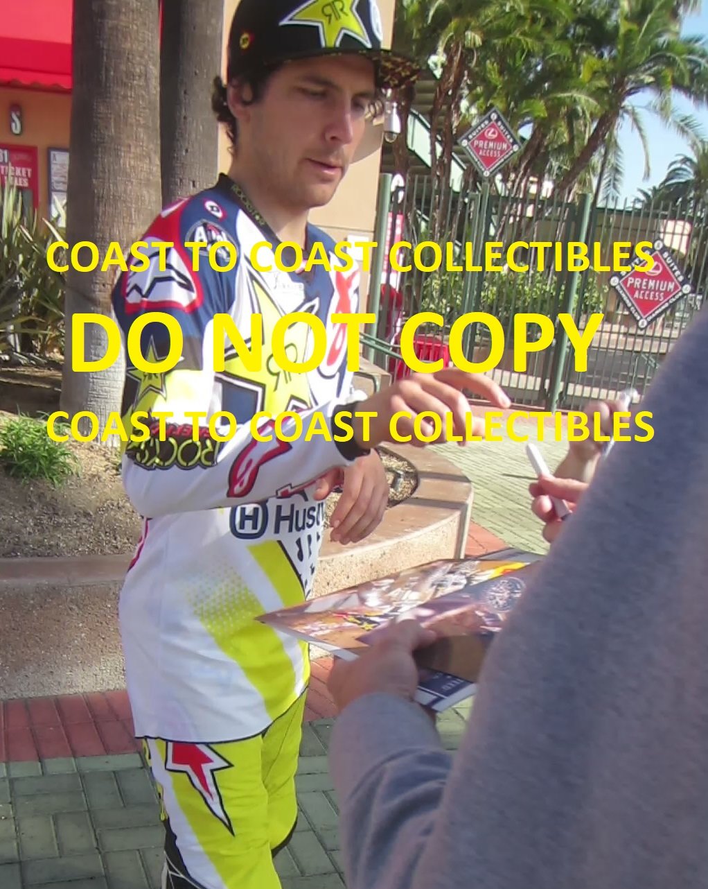 Jason Anderson Autographed Supercross Motocross 8x10 Photo with COA & Signing Proof - Perfect for Sports Memorabilia Collectors, Racing Fans & Wall Decor