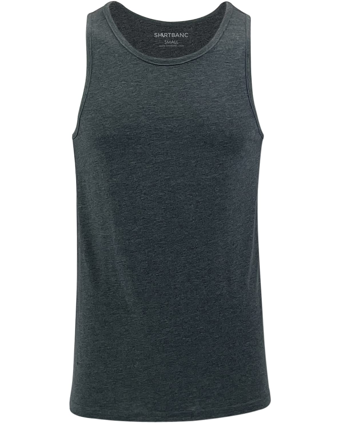 SHIRTBANC Men's Cotton Tank Top - Breathable Workout Gym Shirts, Sleeveless Muscle Tee for Beach, Running & Summer Activities
