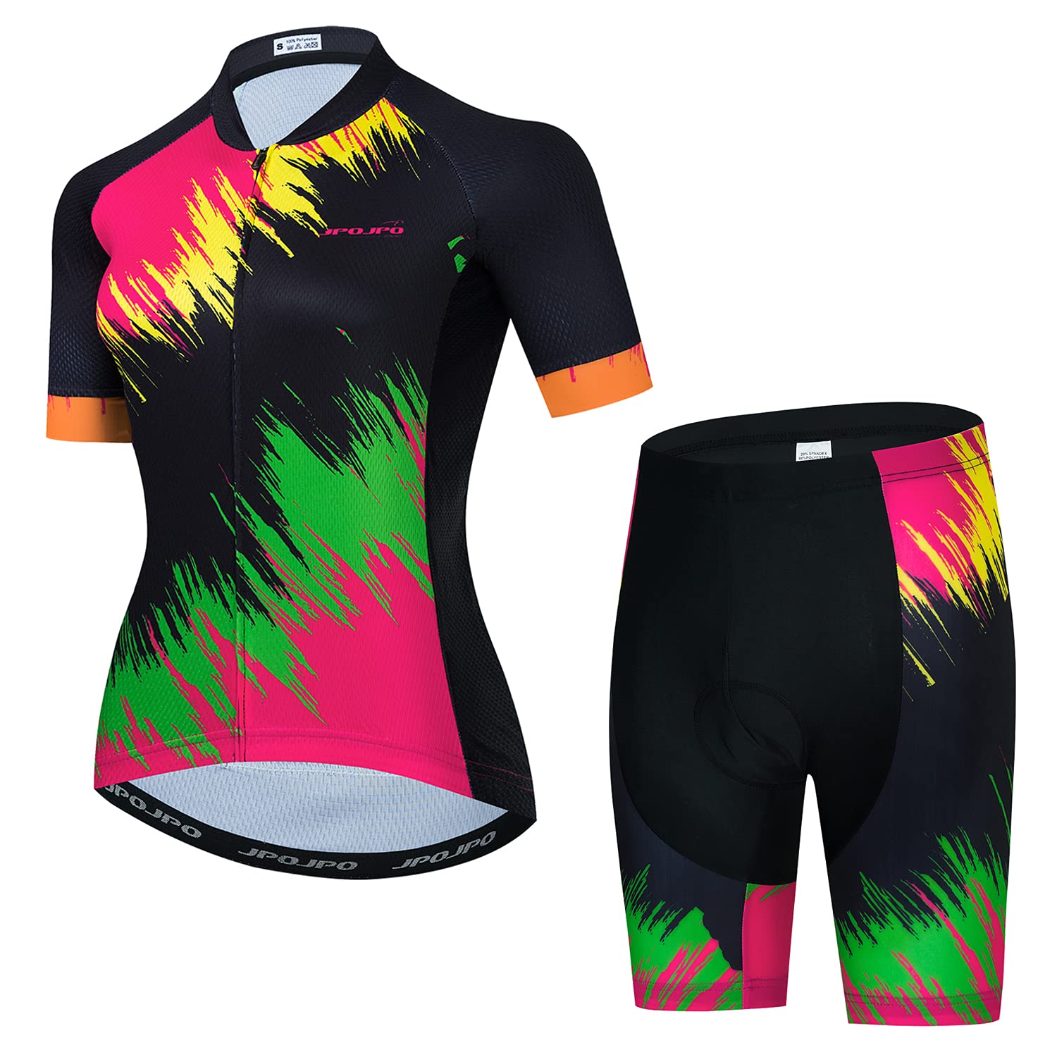 Women's Cycling Jersey - Breathable Summer Short Sleeve MTB Bike Top for Mountain Biking & Road Cycling | Team Bicycle Shirt with Moisture-Wicking Fabric for Outdoor Sports & Fitness Training