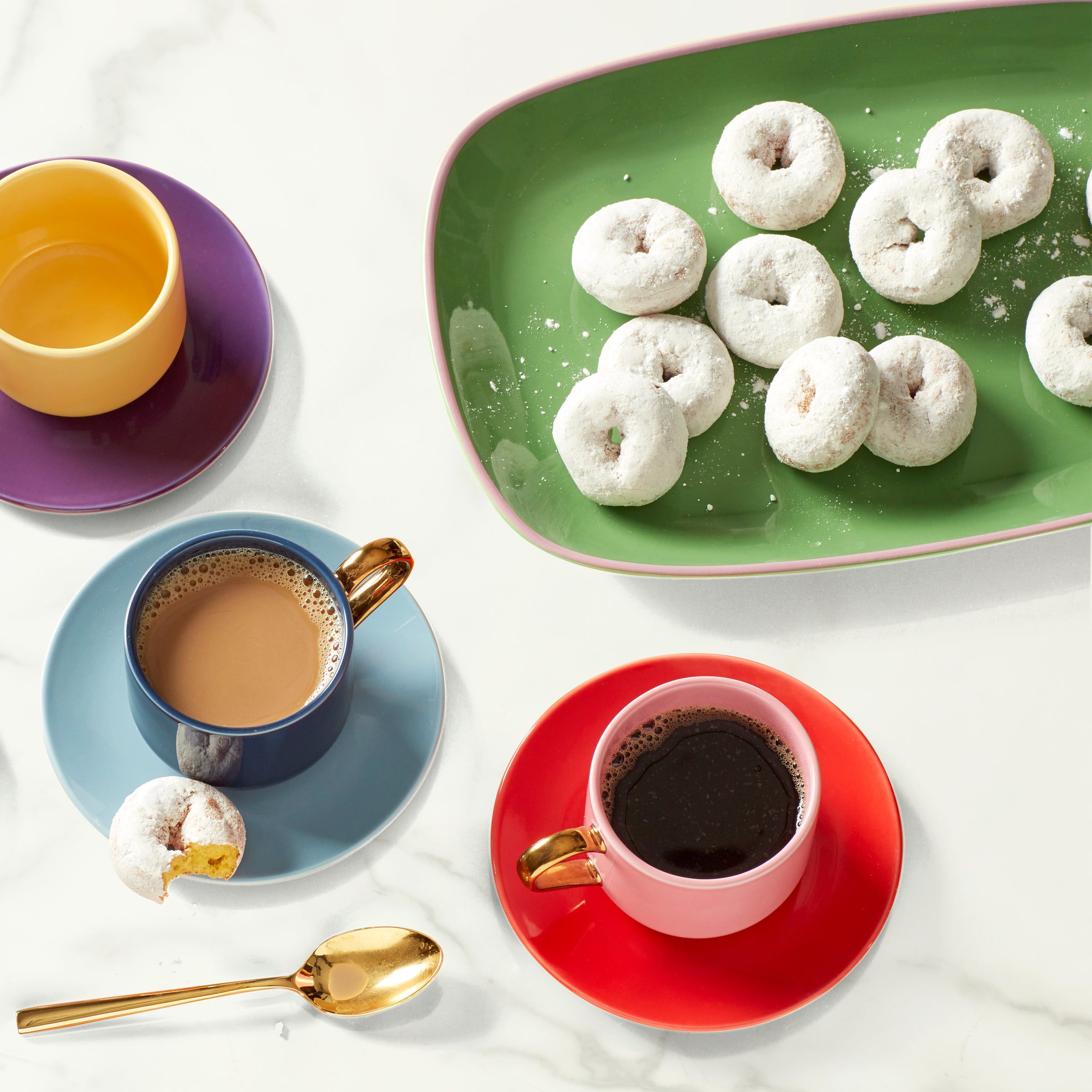 Make It Pop Platter - Green Serving Tray for Parties, Entertaining & Home Decor | Stylish & Durable Tableware