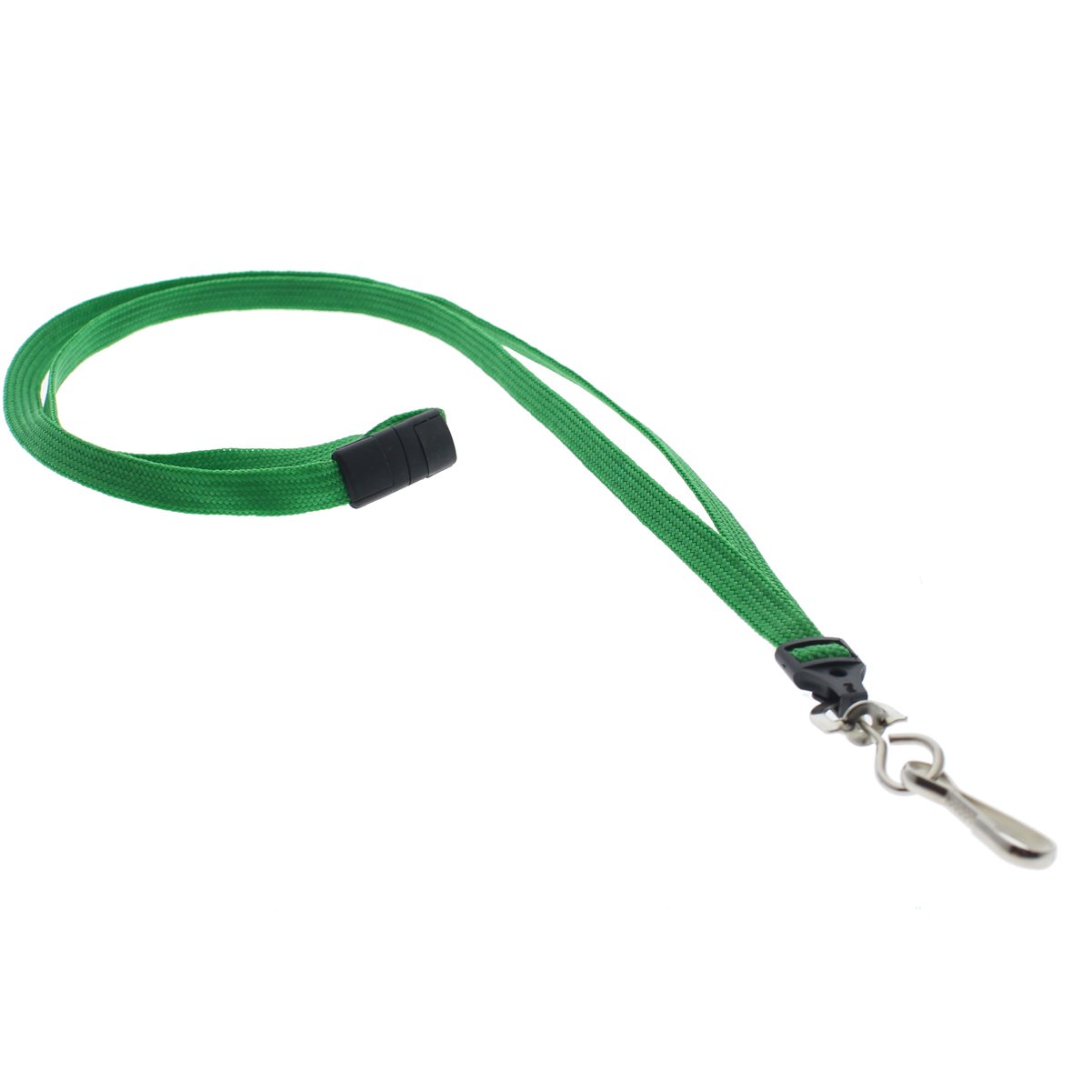 Premium Flat Breakaway Lanyards 25-Pack - 3/8