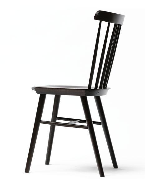 Ironica Bentwood Side Chair by Ton - Modern Wooden Dining Chair for Kitchen, Restaurant & Office - Ergonomic Design & Comfortable Seating