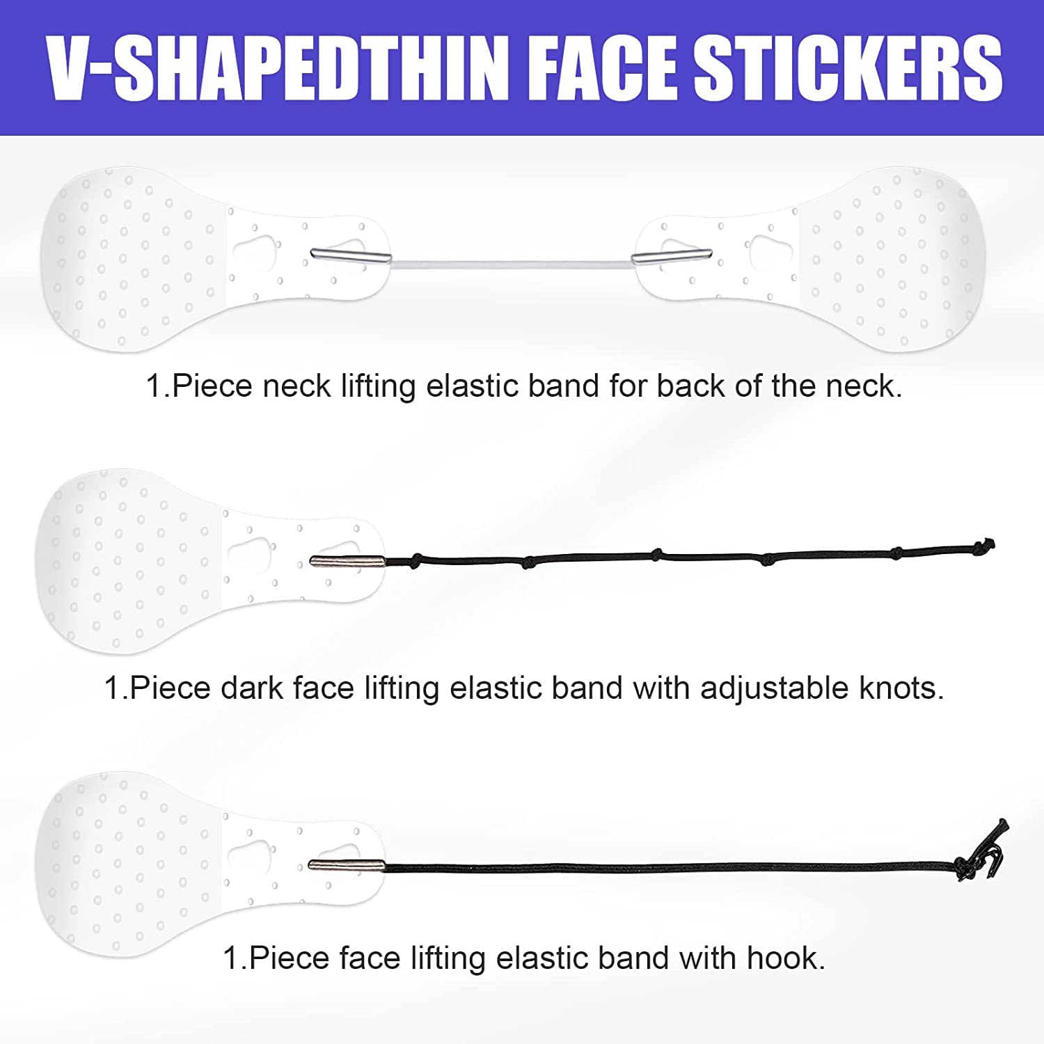 Instant Face Lift Tape - Invisible Waterproof Elastic Wrinkle Lifting Patches for Face & Neck (40 PCS) | Reduce Double Chin & Tighten Skin | Perfect for Makeup, Special Events & Daily Anti-Aging Care